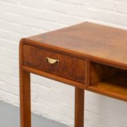 Italian Art Deco burl desk 1930s