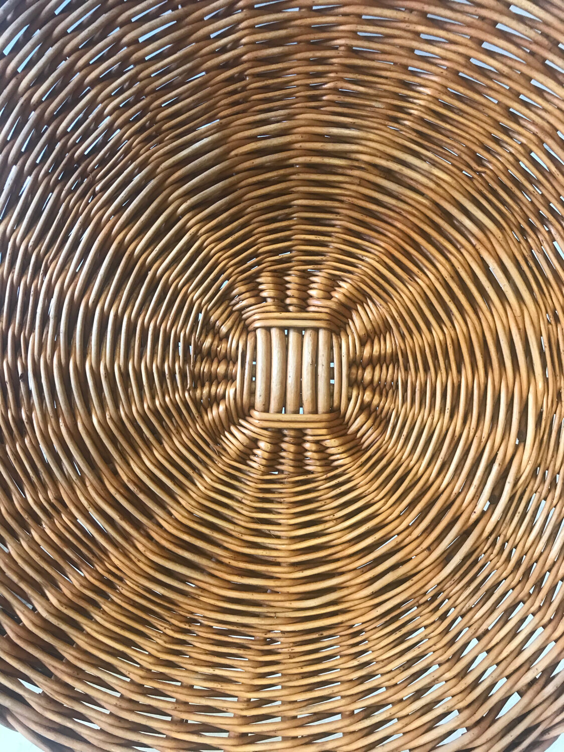 Vintage wicker table