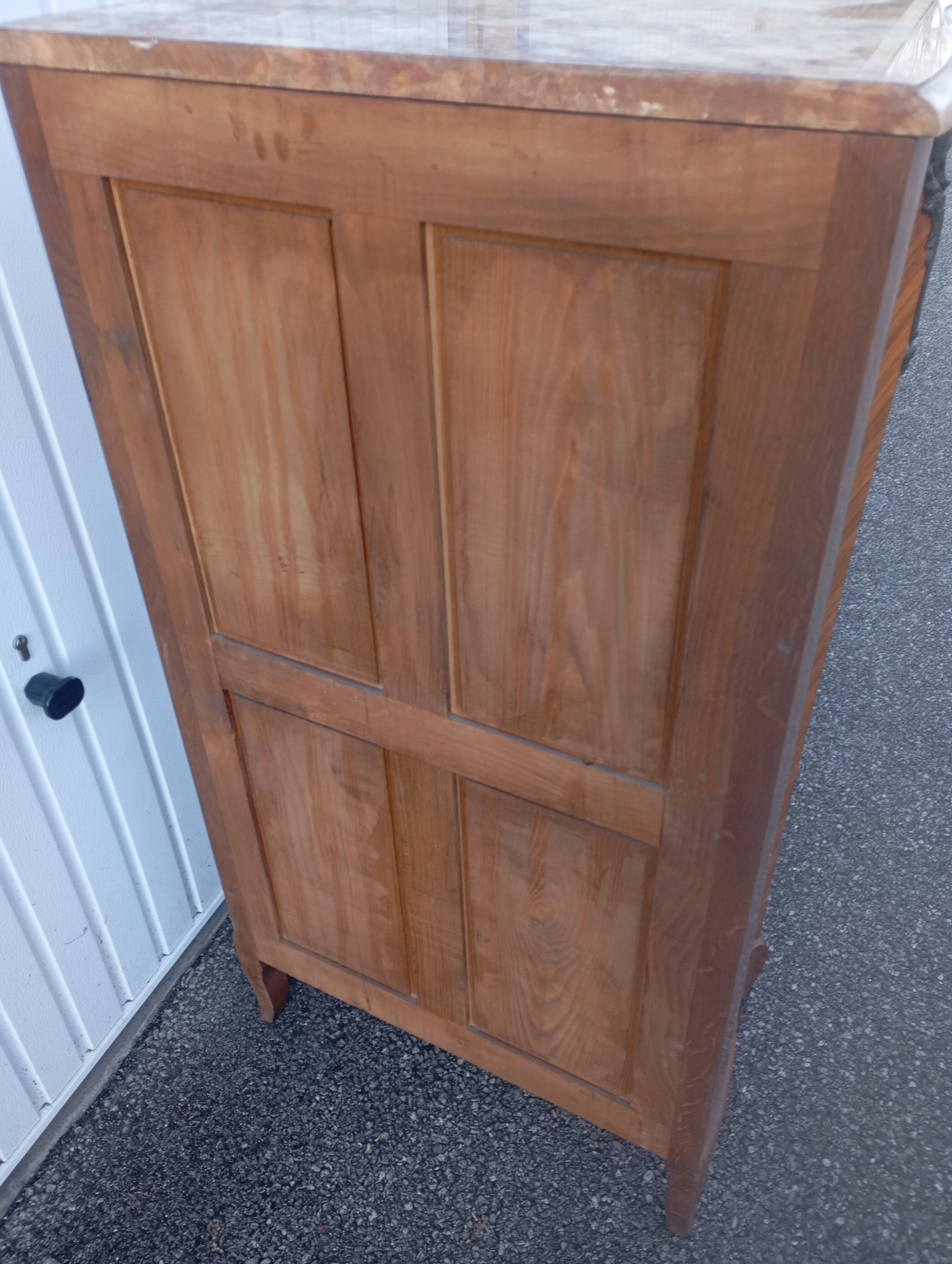 Louis XV style chest of drawers