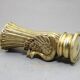 Antique Brass Peacock Vase, Home Decor, Modern Living Room Accent