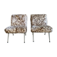 Pair of seventies armchairs