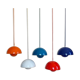 Set of 5 Flowerpot suspensions by Verner Panton