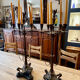 Pair of bronze candelabra Napoleon III