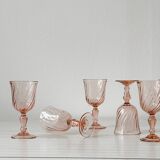 6 verres à liqueur Rosaline