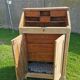 Writing furniture, craft furniture, solid oak, 19th century era