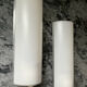 Pair of vintage aluminium bedside wall lights