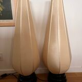 Pair of Indonesian lamps