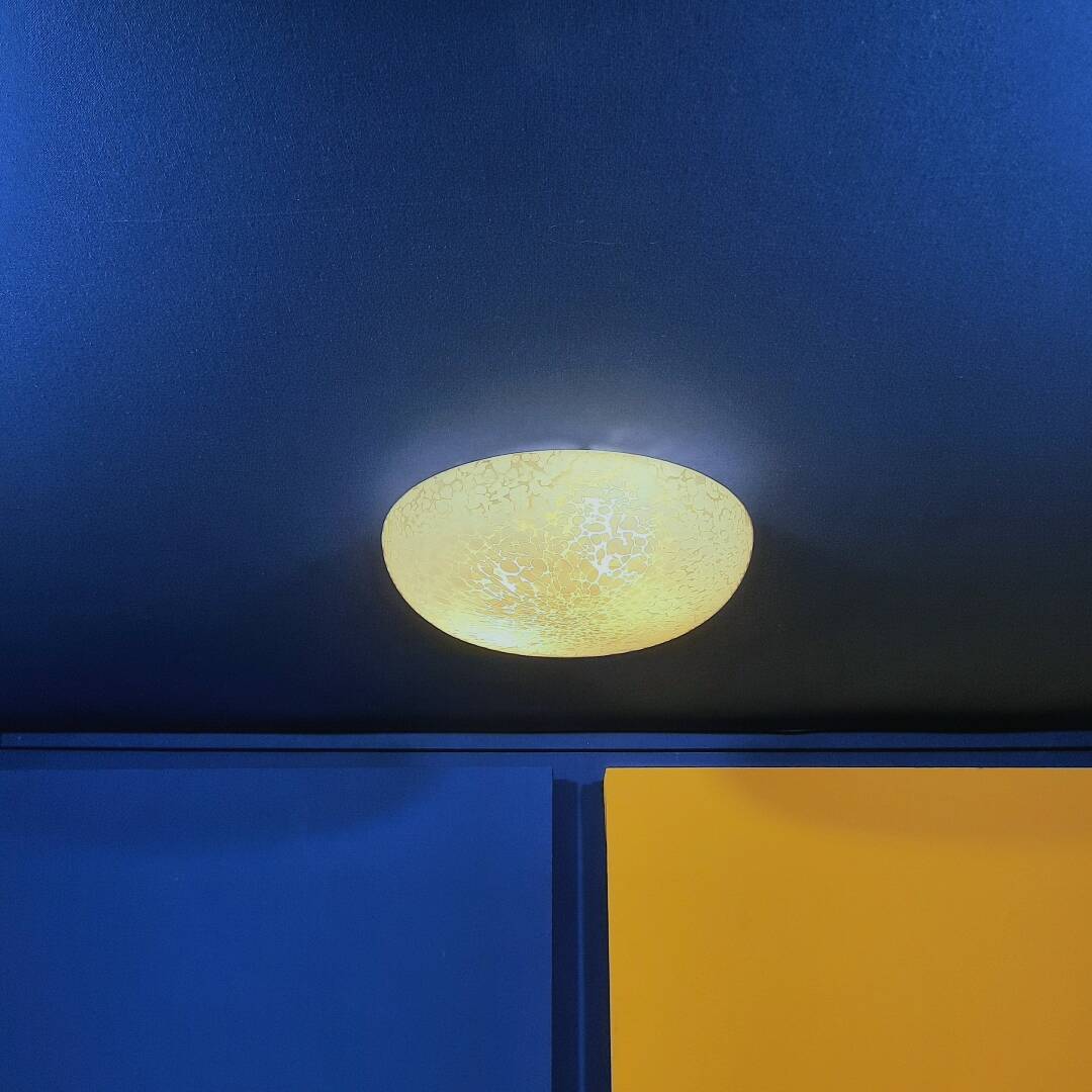 Murano ceiling light, Venini, circa 1960