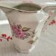 Vintage milk jug Limoges France floral decoration