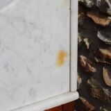 Hairdresser in pitchpin and marble