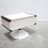 White vintage bedside published by Gautier