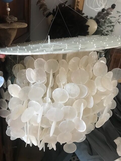 Suspension en nacre naturel