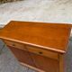 20th century solid oak satin wood sideboard