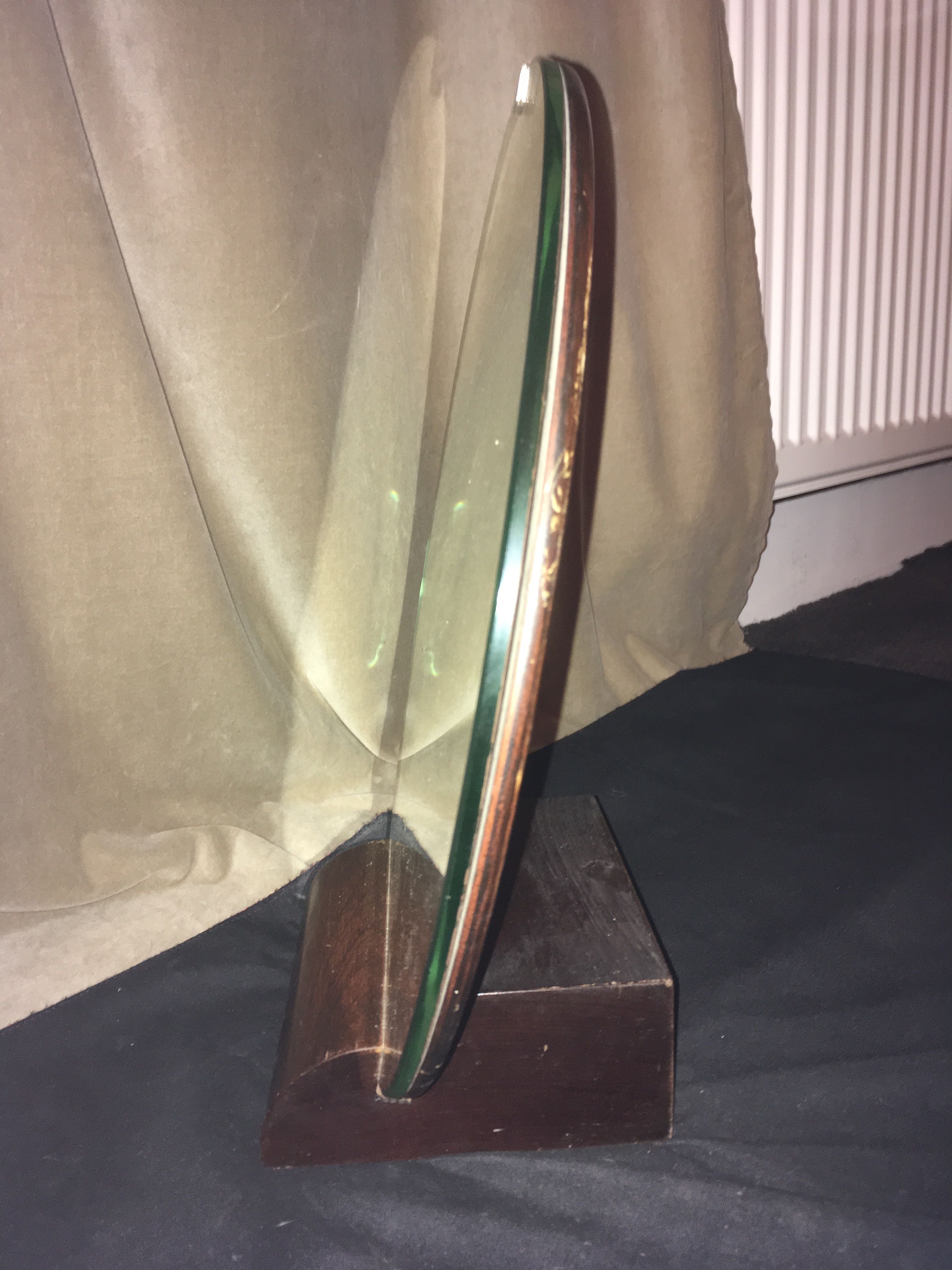 Mirror to ask art deco vintage 39x41cm