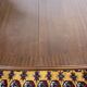 Oval GPlan table in mahogany from the 1970s with a butterfly extension.