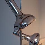 Chrome floor lamp from the 1970s.