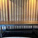 Monastery type table in solid wood