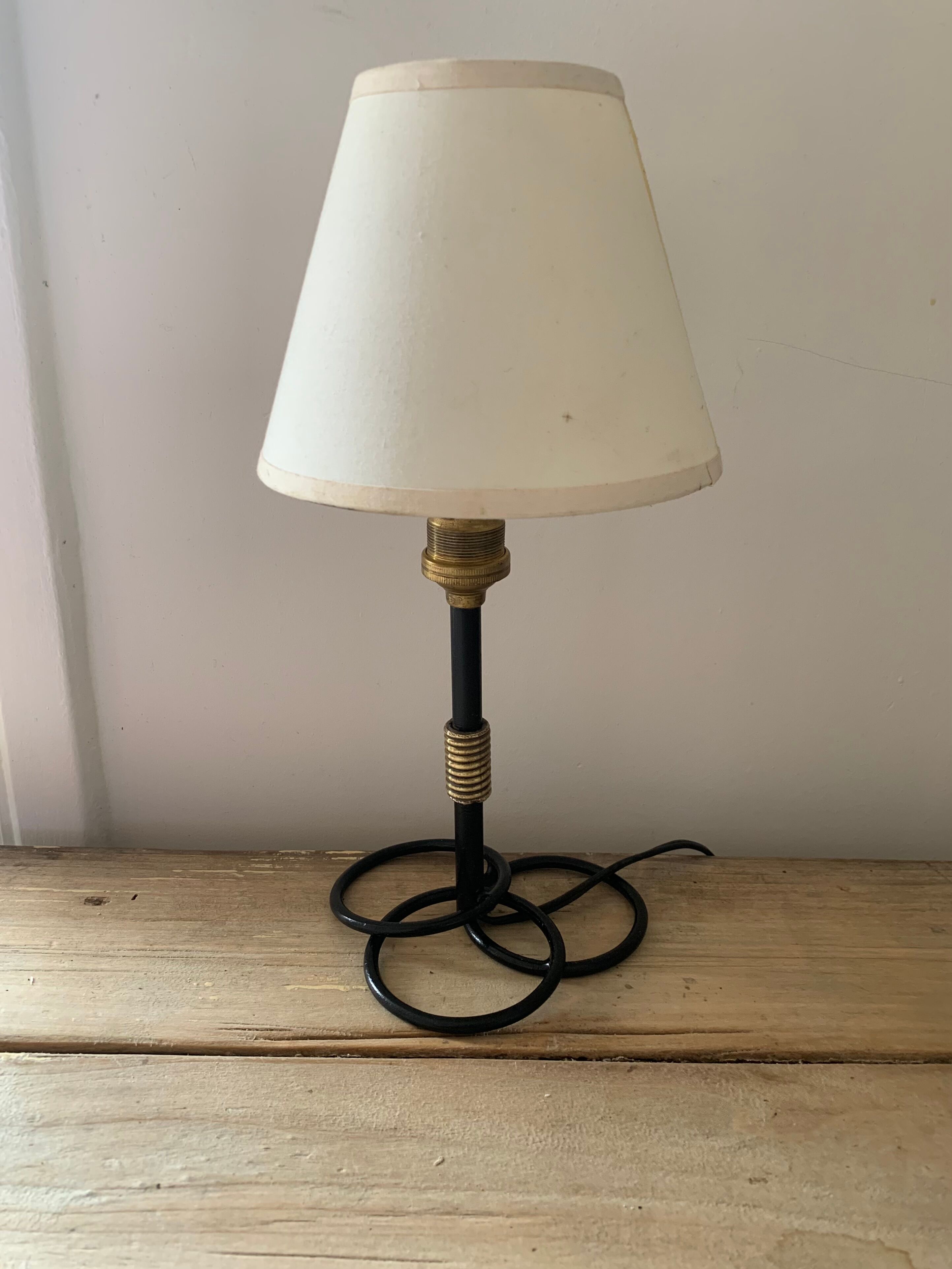 Old table lamp
