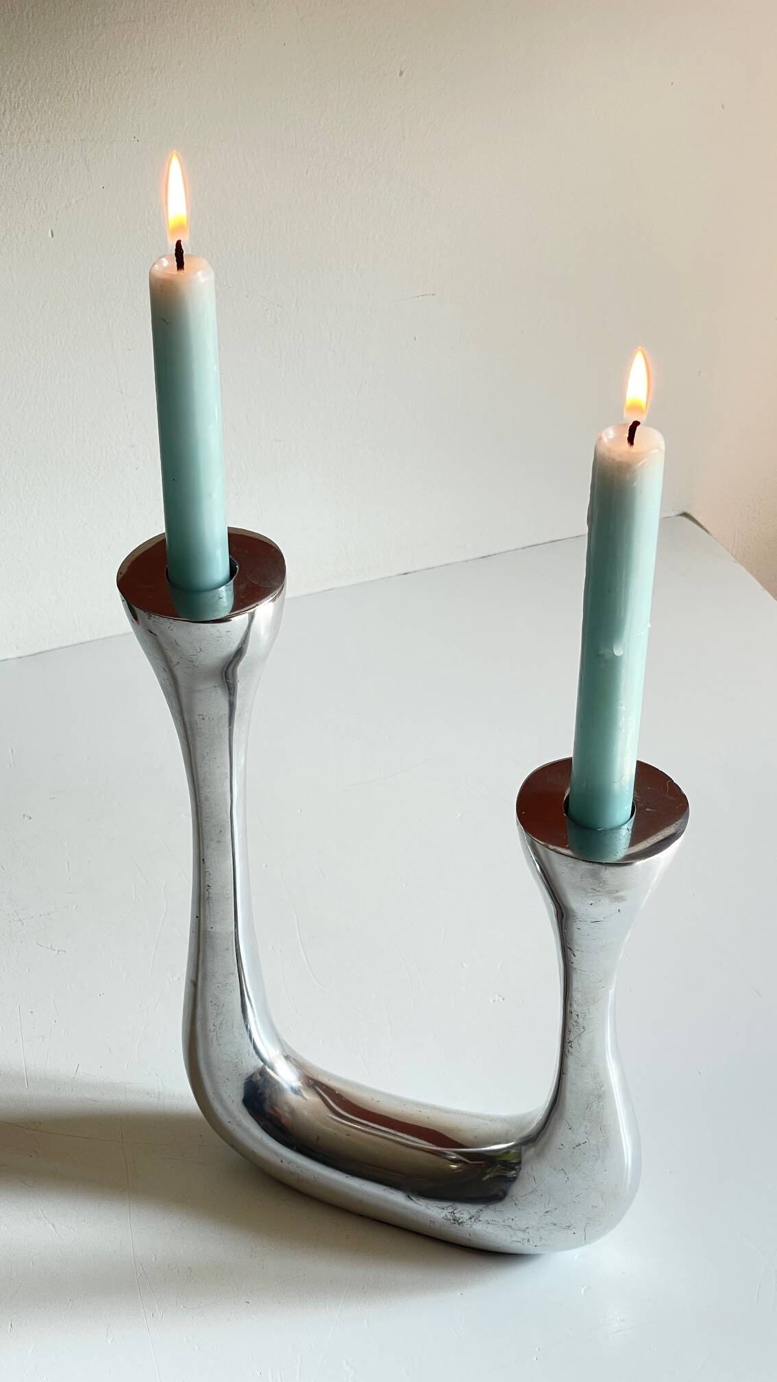 Bougeoir double design vintage