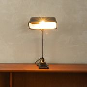 Art Deco desk lamp by Hellux, 1930s