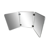 Old wall triptych mirror