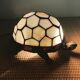 Tiffany-Style Turtle Lamp-1980s