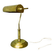 Lampe de bureau en laiton portugais des années 1940