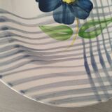 Soup plates soup pasta earthenware digoin sarreguemines vintage valentine model