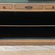 Buffet noyer et noir