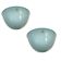 Light Blue Murano Glass Sconces, 1970s, Set of 2