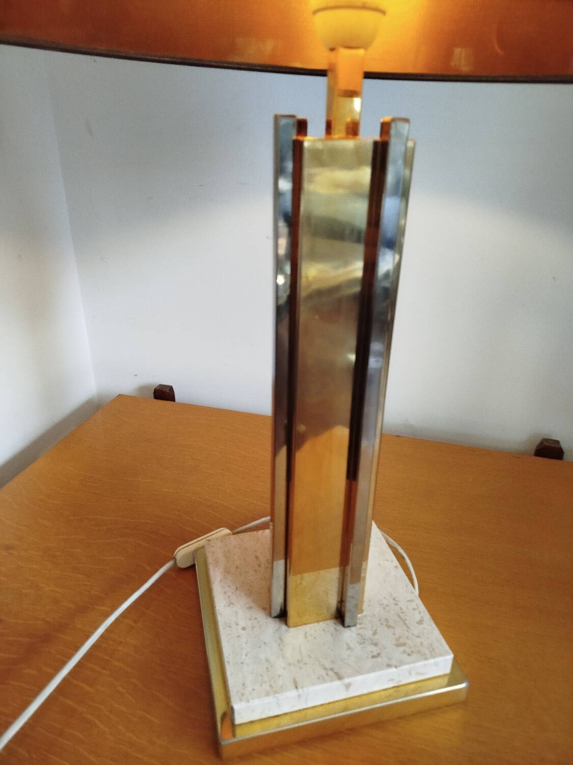Italian lamp attributed to Willy Rizzo – 1970s