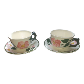Duo de tasses Villeroy & Boch "Wild rose"