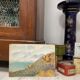 Vintage seaside watercolor