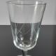 Lot de 10 verres à vin / eau gravés années 50