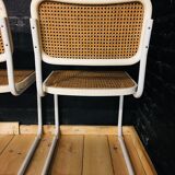 Set of 4 chairs by Marcel Breur model B32 Cesca