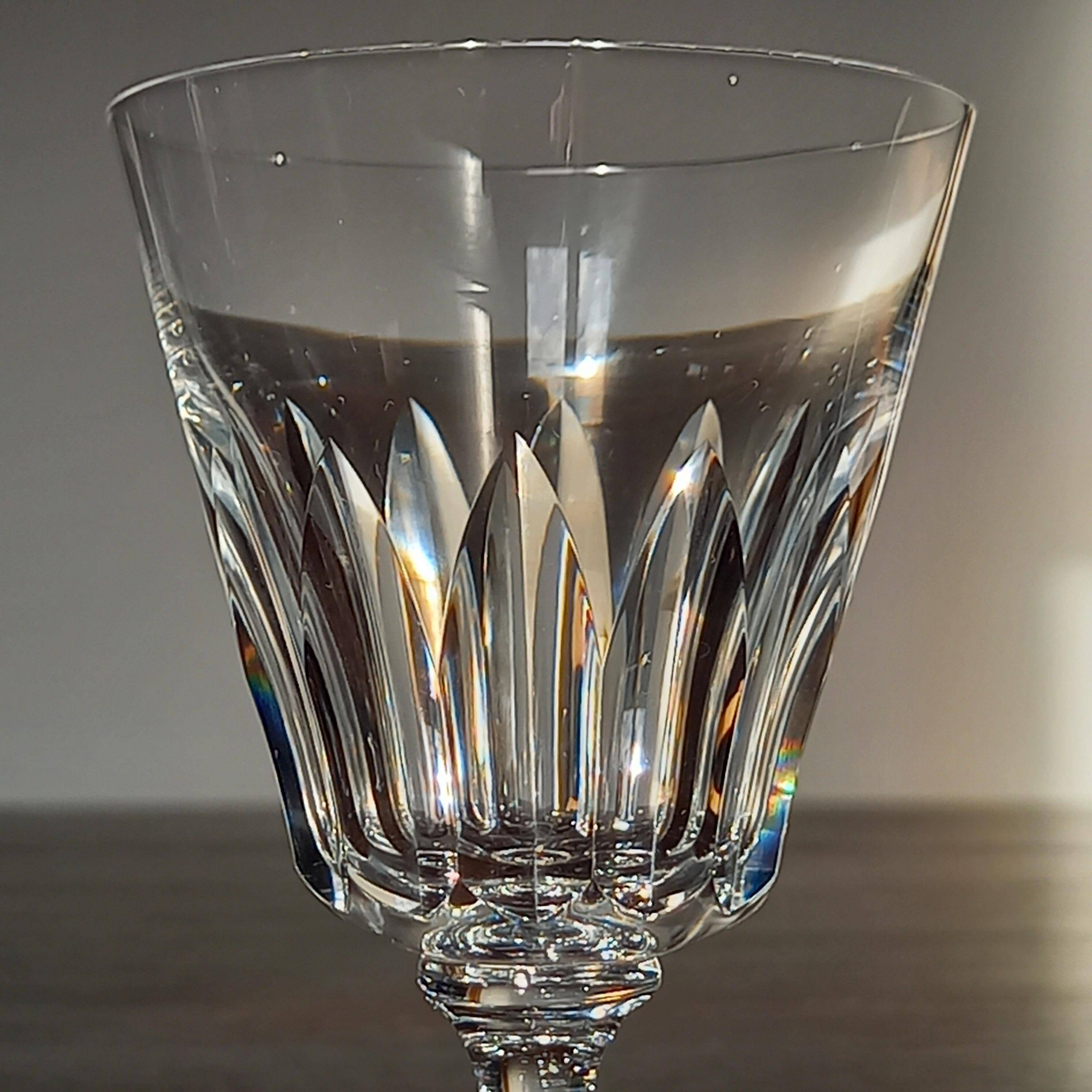 Verres a vin baccarat