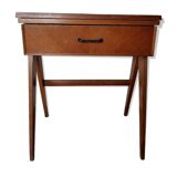 Vintage console desk with compass legs