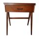 Bureau console vintage pieds compas