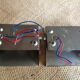 Pair of metal wall light