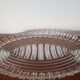 Plat en verre vintage
