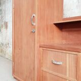 Vintage asymmetrical wardrobe