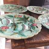 Art Nouveau dabbling plates