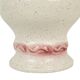 Pink vintage vase west germany flowers üebelacker keramik 634-30