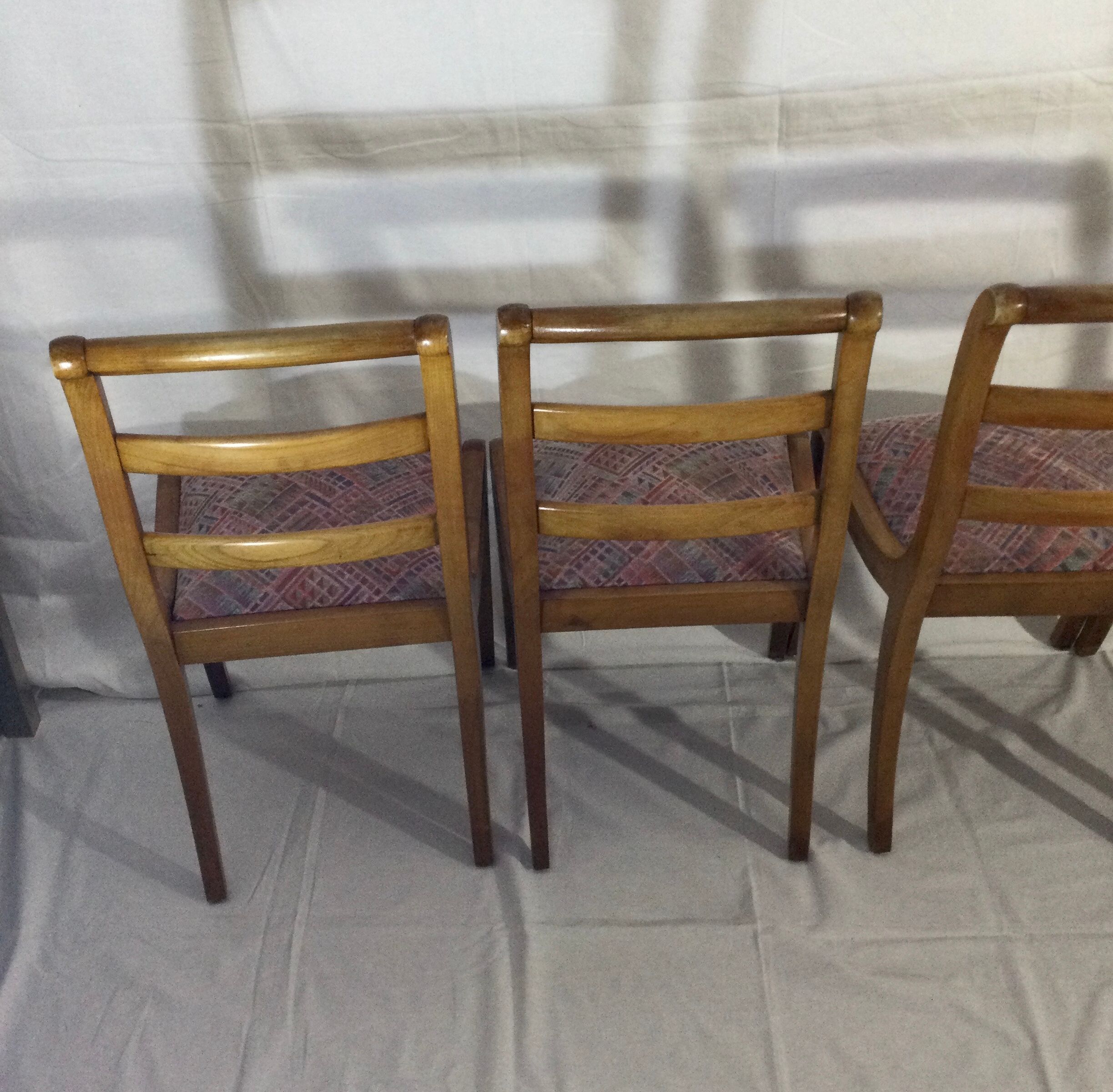 Louis Philippe chairs in cherry