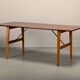 Børge Mogensen Hunting Table in Teak and Oak for Søborg Møbelfabrik