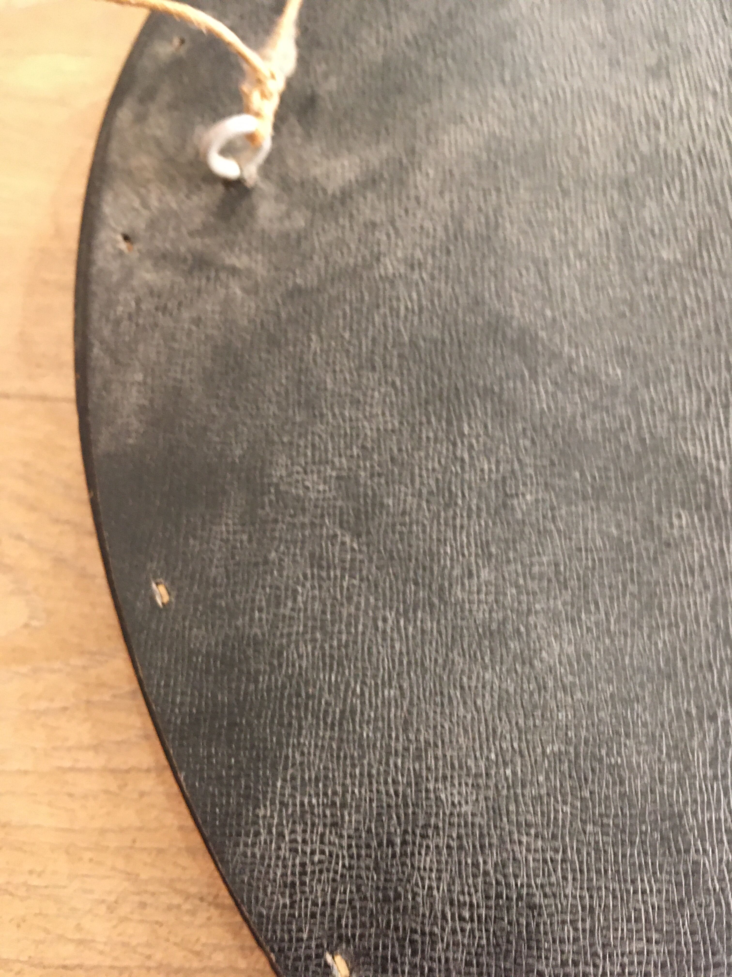 Old mirror gilded wooden frame.