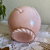 Old pink opaline glass globe
