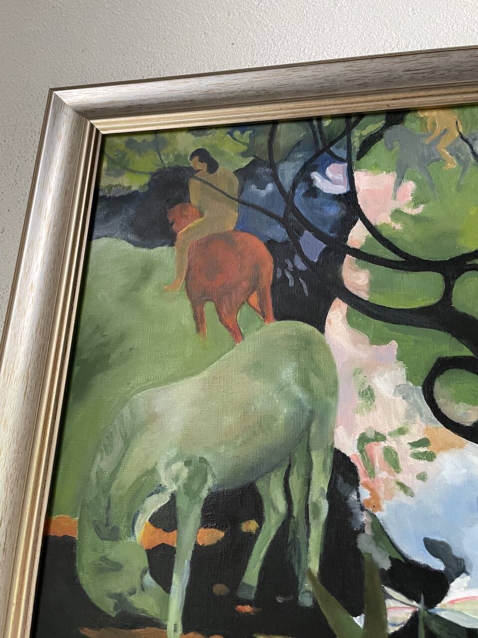 Gauguin oil painting canvas