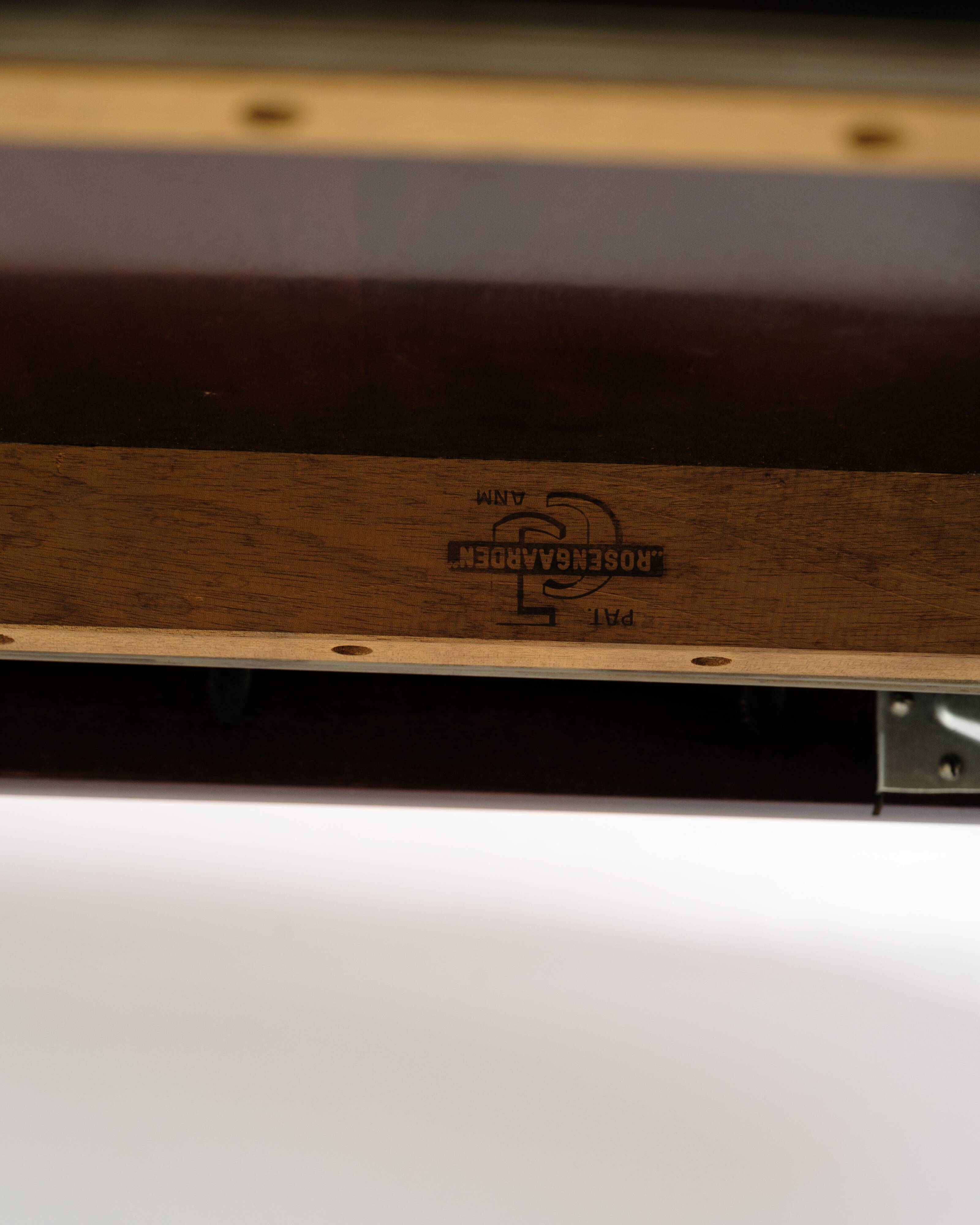 Dining Table Made In Mahogany By Ole Wanscher For P. Jeppesen From 1960s