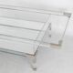 Sliding coffee table
